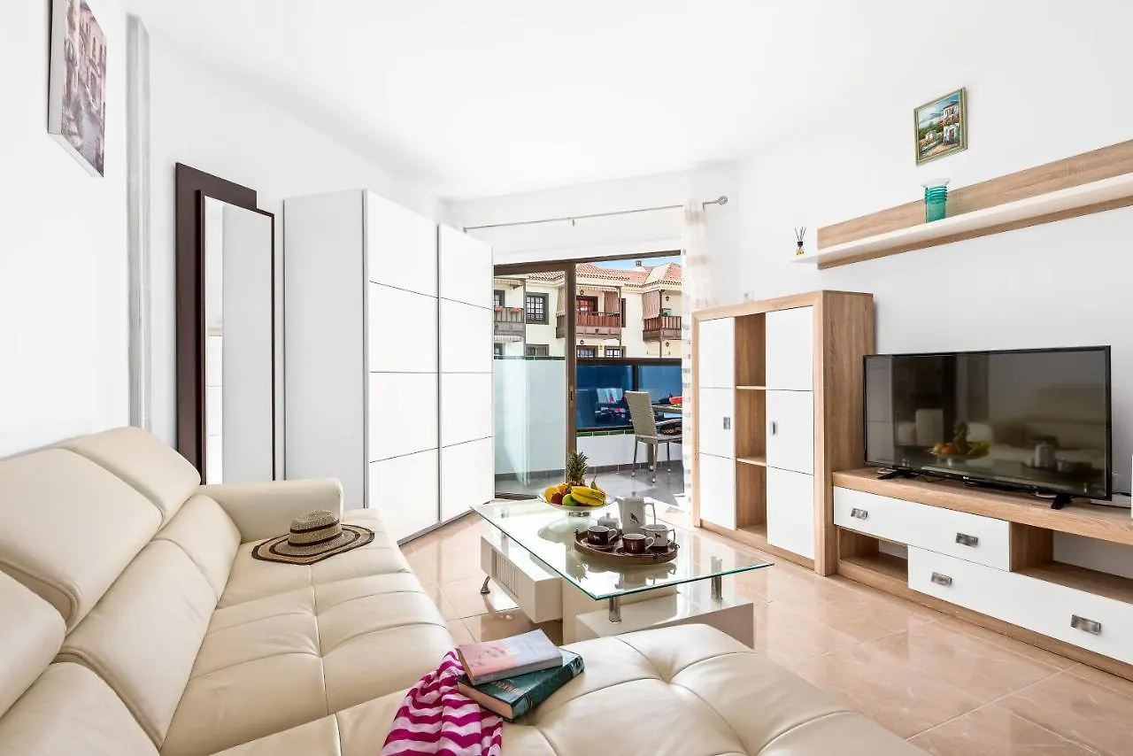 374 Atlantic View 1 Bedroom, Terrace, And Heated Pool Arona  Apartment